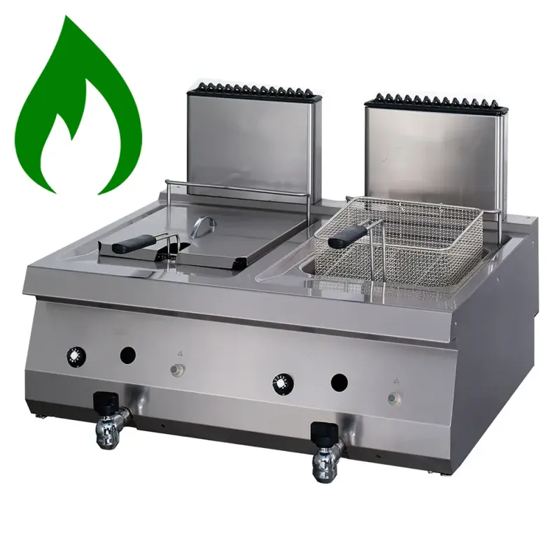 Επιτραπέζια Φριτέζα Υγραερίου - 20Kw 12-12lt LAPPAS